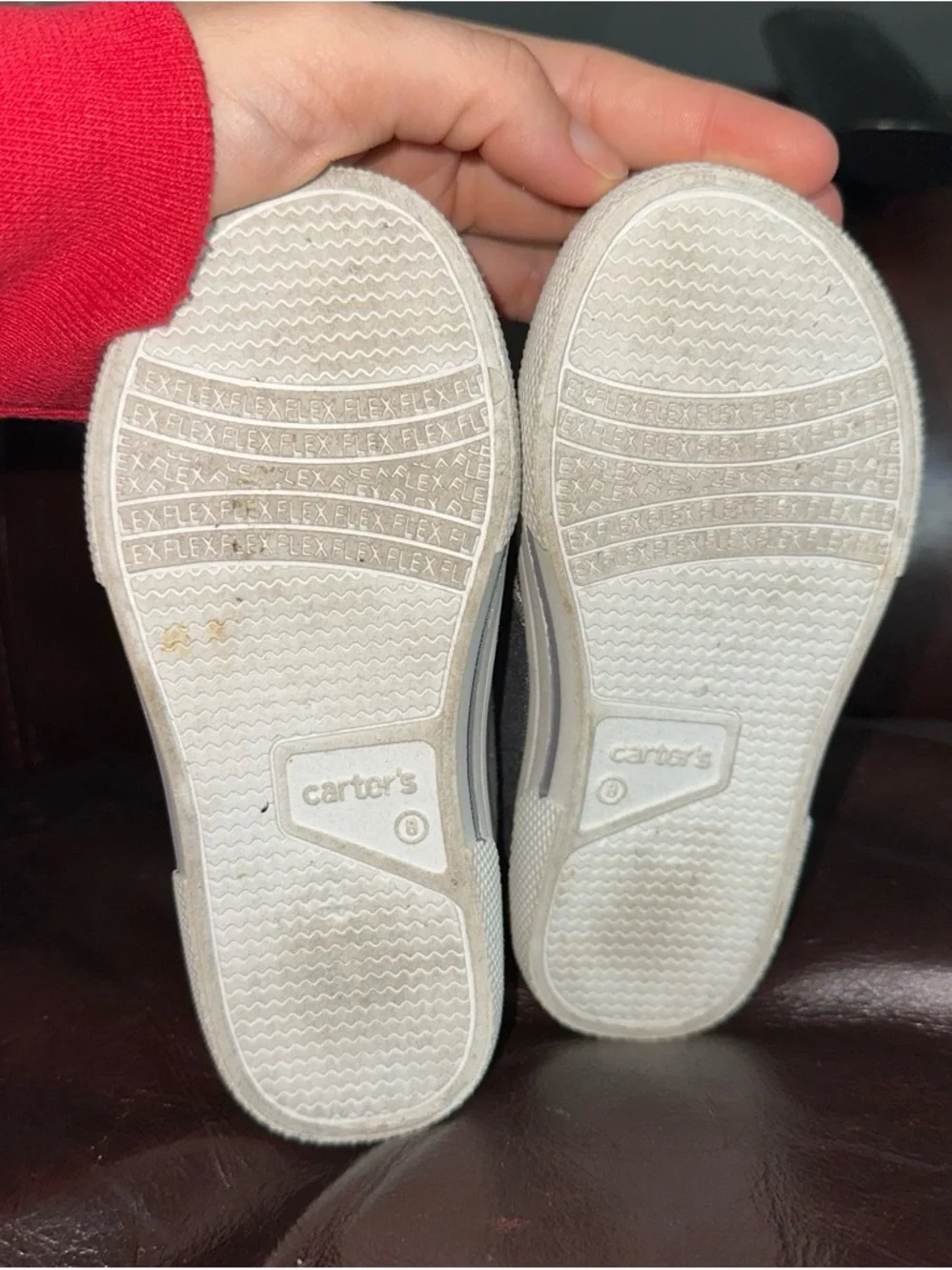 Carter's Kids Gray Slip-On Sneakers
